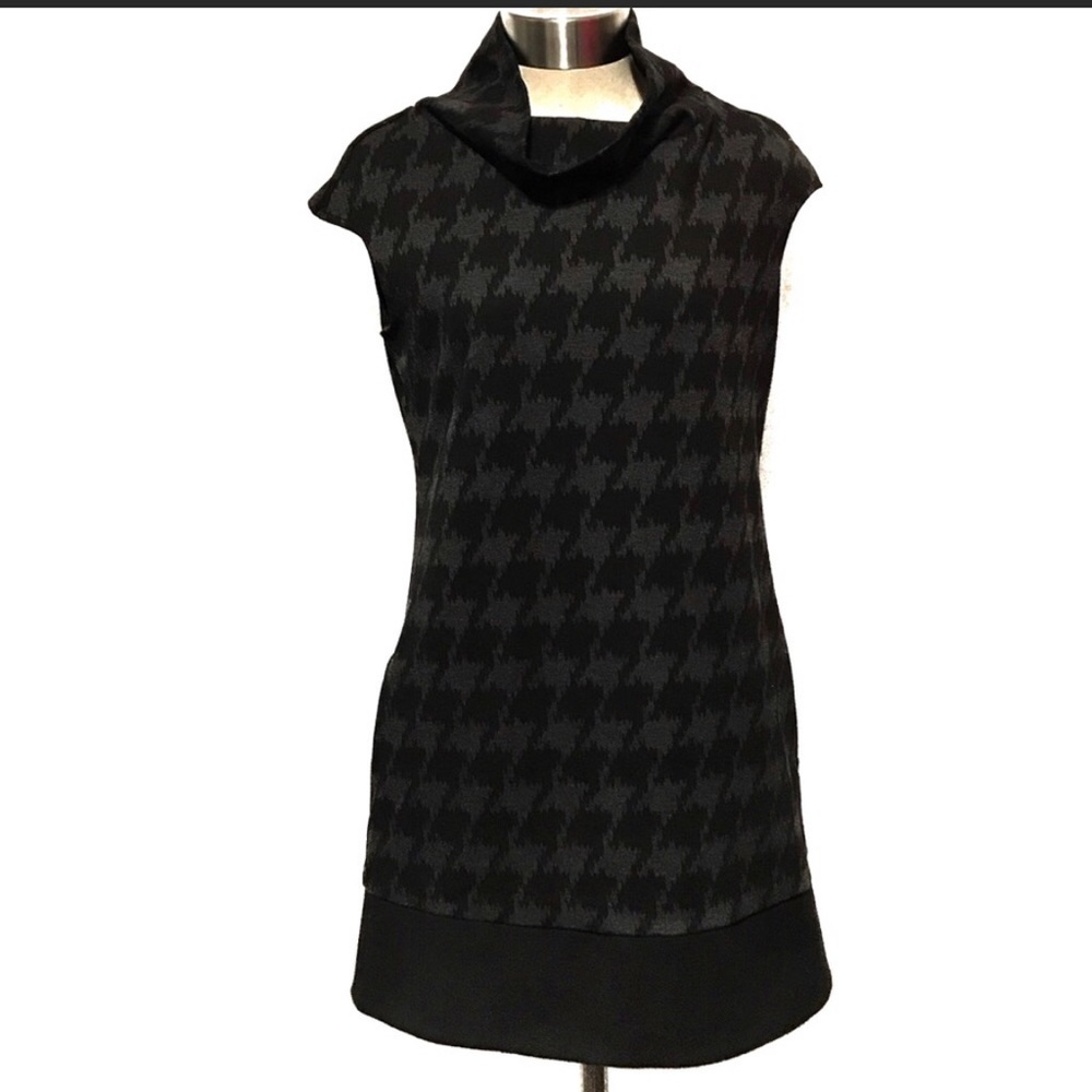 NWT. Express Cowl Neck Pattern Dress